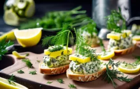 Erfrischende Gurkenschiffchen mit leckerer Füllung