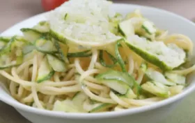 Erfrischende Pasta mit Limetten und Minze