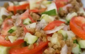 Erfrischender Minzesalat - Ein leckerer Salat mit Gurke, Feta und Minze