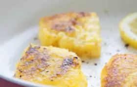 Erfrischender Sommergenuss: Gegrillte Zitronen-Polenta