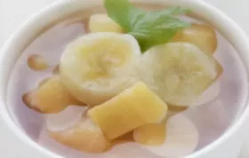 Erfrischendes Rhabarber Bananen Kompott Rezept