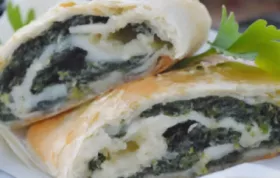 Feta-Spinat-Strudel