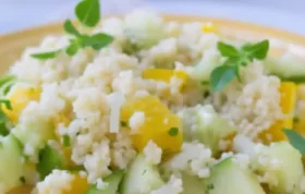 Fruchtig-frischer Bulgursalat mit knackigem Gemüse