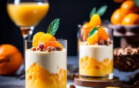 Fruchtige Aranzini Birnen - Ein erfrischendes Dessert mit Birnen und Orangen