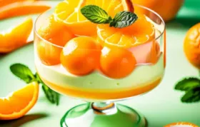 Fruchtiges Orangendessert - Ein erfrischender Genuss