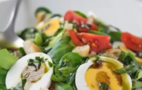 Frühlingshafte Bärlauch Marinade für Salate und Co.