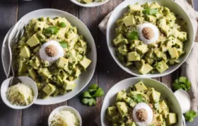 Gebackene Süßkartoffel mit Avocadomouse