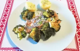 Gebratenes Lachsfilet mit Kräutern und Brokkoli - Ein gesundes und leckeres Gericht