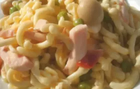 Gefüllte Gabel-Spaghetti-Salat