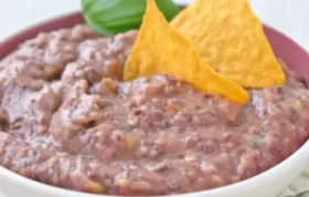 Gegarte Bohnen-Salsa - Ein köstliches veganes Gericht