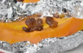 Gegrillte Papaya