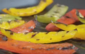 Gegrillte Paprika - Eine köstliche Beilage für den Grillabend