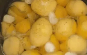 Geschmorter Kartoffel-Knoblauch-Auflauf