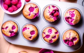 Gesunde Amaranth-Himbeermuffins - ein leckeres und nahrhaftes Gebäckrezept