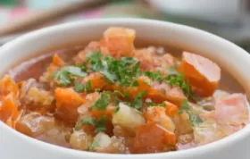 Gesunde und leckere Dinkel-Gemüsesuppe