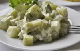 Gesunder Gurkensalat