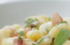 Gnocchi mit Serrano-Schinken