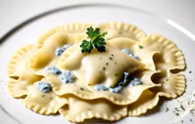 Gorgonzola Ravioli - Eine köstliche Pasta-Variation