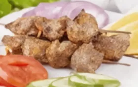 Griechischer Souvlaki