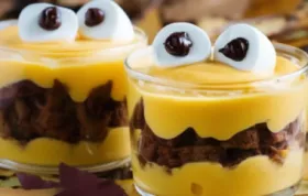 Gruselig lecker: Halloween Schichtdessert