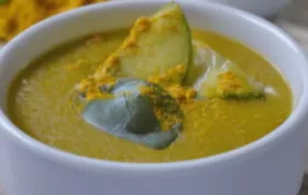 Gurken-Currysuppe