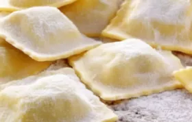 Hausgemachte Ravioli mit einer köstlichen Spinat-Ricotta-Füllung