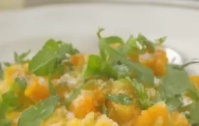 Hokkaidorisotto - Ein herbstliches Gericht mit Hokkaidokürbis und Reis