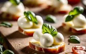 Hühner-Mozzarella-Snacks - Knusprige Häppchen für den perfekten Genuss