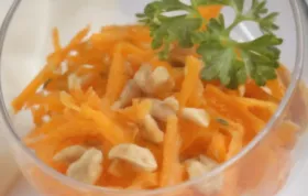 Indischer Karottensalat - ein köstlicher und würziger Salat