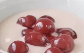 Italienische Kirschencreme