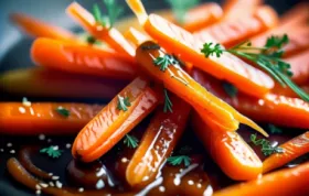 Karamellisierte Karotten - ein süßes Beilagenrezept