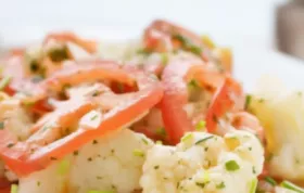Karfiol-Tomaten-Salat - Ein erfrischender und gesunder Salat für den Sommer