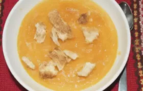 Karotten-Ingwer-Cremesuppe