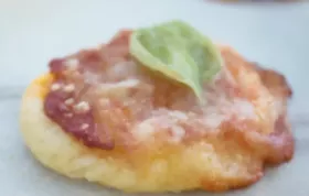 Kartoffel-Pizzen - Leckerer Snack aus Kartoffeln