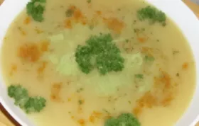 Kartoffelcremesuppe mit Ingwer