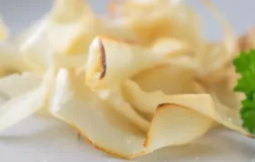 Knusprige Petersilienwurzel-Chips als leckere Alternative zu Kartoffelchips