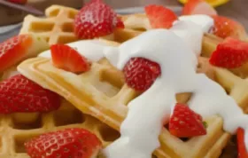 Köstliche belgische Waffeln für den perfekten Start in den Tag