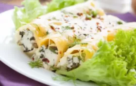 Köstliche Cannelloni mit cremigem Ziegenfrischkäse