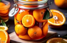 Köstliche eingelegte Orangen für süß-saure Genießer