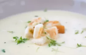 Köstliche Jungzwiebel Cremesuppe für kalte Tage