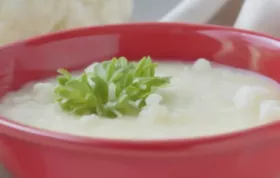 Köstliche Karfiolsuppe