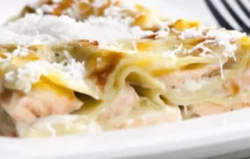 Köstliche Kohl-Lasagne mit zartem Lachs