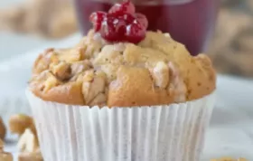 Köstliche Preiselbeer-Muffins für den perfekten Genuss