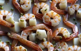 Köstliche Shrimps im knusprigen Speckmantel