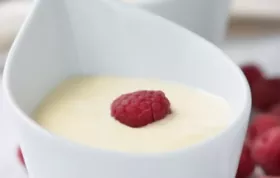 Köstlicher veganer Vanillepudding zum Genießen