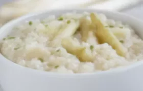 Köstliches Spargelrisotto