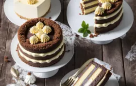 Kuppeltorte mit Ananas-Buttercreme - Ein exotischer Genuss