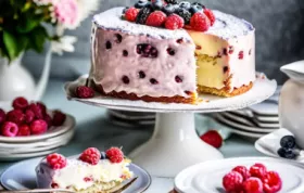 Leckere Joghurt-Obers-Torte