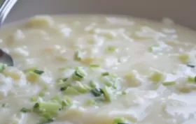 Leckere Lauch-Kartoffelsuppe