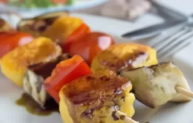 Leckere Polenta-Spieße mit Kernöl